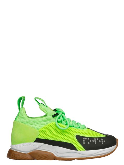 olive green versace sneakers|Men's Designer and Luxury Sneakers .